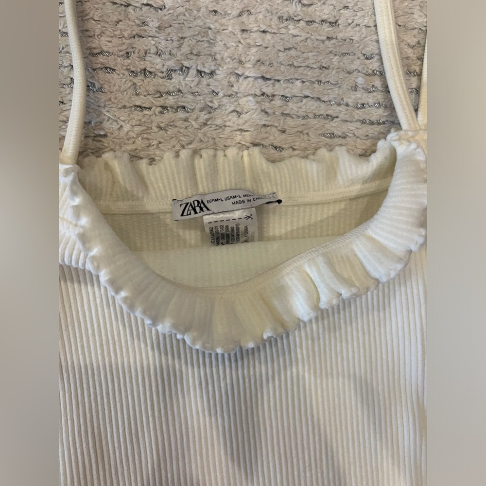 Zara Ruffle Bodysuit - Picture 2 of 2